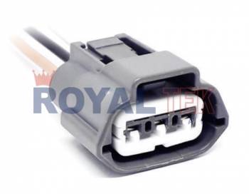 FICHA DE CONEXION ROYALTEK FICHA DE CONEXION ROYALTEK 3 (TRES) VIAS BOBINA DE IGNICION NISSAN SENTRA TIDA FIAT BRAVA MAREA1.8 16V - VENTA EN PAQUETES DE 5 UNIDADES ---